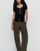 By Anthropologie Amber Velvet Top - 7