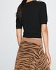 By Anthropologie Animal Print Sweater Skirt - 4