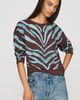 By Anthropologie Animal Print Sweatshirt - 4