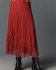 By Anthropologie Asymmetric Drop-Waist Lace Midi Skirt - 2