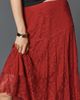 By Anthropologie Asymmetric Drop-Waist Lace Midi Skirt - 3
