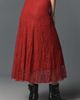 By Anthropologie Asymmetric Drop-Waist Lace Midi Skirt - 4