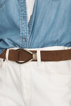 By Anthropologie Asymmetrical Low-Slung Belt