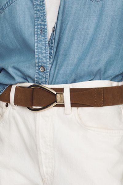 By Anthropologie Asymmetrical Low-Slung Belt