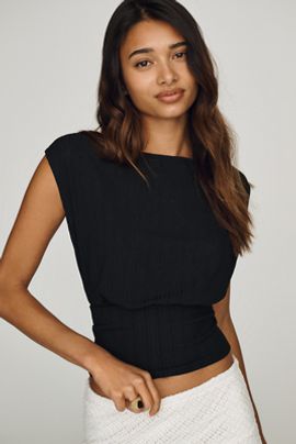 By Anthropologie Banded Top