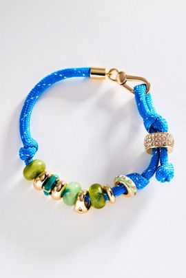 By Anthropologie Beaded Ankle Charm