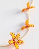 By Anthropologie Beaded Floral Charm Necklace - 2