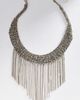 By Anthropologie Beaded Fringe Necklace - 1