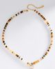 By Anthropologie Beaded Shell Pendant Necklace - 1