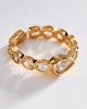 By Anthropologie Bezel Crystal Ring - 2