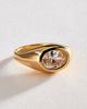 By Anthropologie Bezel Stacking Ring - 2
