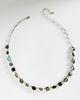 By Anthropologie Bezel Stone Necklace - 1