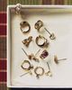 By Anthropologie Birthstone Earrings, Set of 3 - 1