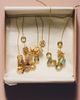 By Anthropologie Birthstone Ring Pendant Necklace - 1