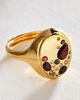 By Anthropologie Birthstone Signet Ring - 1