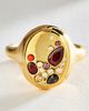 By Anthropologie Birthstone Signet Ring - 2