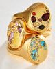 By Anthropologie Birthstone Signet Ring - 6