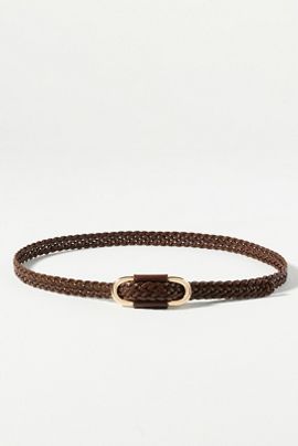 By Anthropologie Blake Skinny Woven Belt