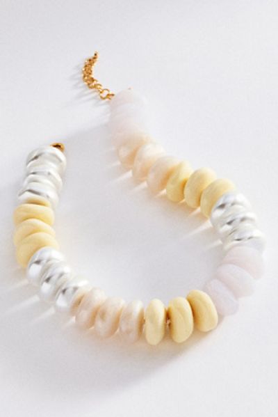 By Anthropologie Bowie Necklace, Large Beads