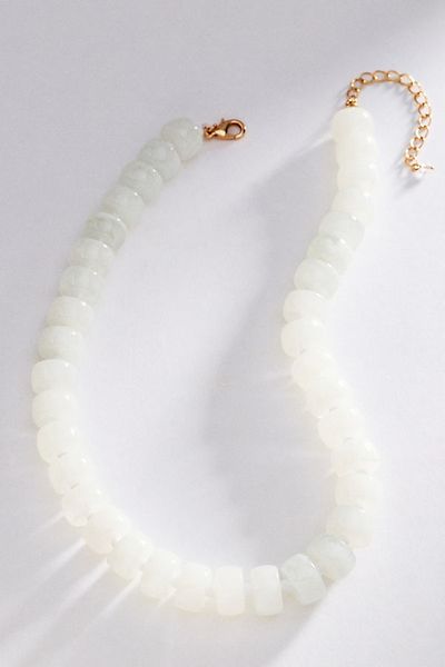 By Anthropologie Bowie Necklace, Small Beads
