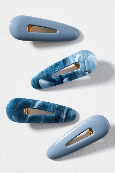 By Anthropologie Boxed Hair Clips, Set of 4