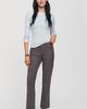 By Anthropologie Brushed Cotton Blend Slim Trousers Pants - 2