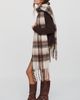 By Anthropologie Brushed Plaid Scarf - 1