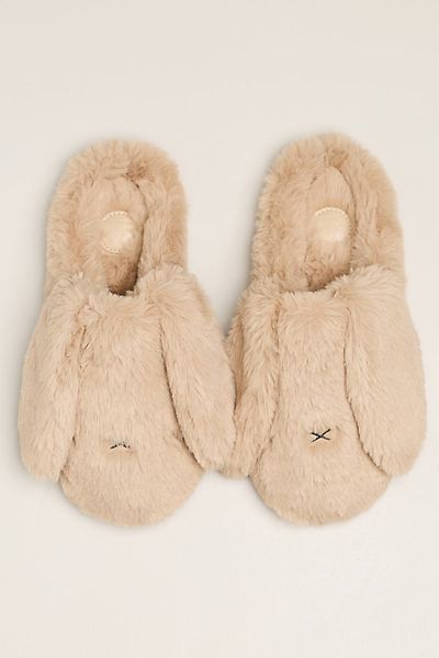 By Anthropologie Bunny Scuff Slippers