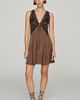 By Anthropologie Butterfly Satin Mini Dress - 3