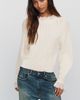 By Anthropologie Cable Knit Ruffle Sweater - 1