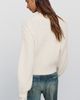 By Anthropologie Cable Knit Ruffle Sweater - 2