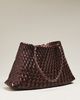 By Anthropologie Calla Large Woven Satchel Bag - 2
