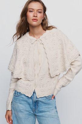 By Anthropologie Capelet Cardigan