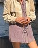 By Anthropologie Caroline Tie-Neck Mini Dress - 6