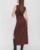 By Anthropologie Cashmere Wool Blend Ruched Maxi Dress - 3