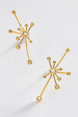 By Anthropologie Celestial Burst Earrings