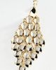 By Anthropologie Chainmail Chandelier Earrings - 2