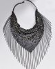 By Anthropologie Chainmail Scarf Necklace - 1