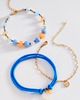 By Anthropologie Charm Anklets, Set of 3 - 1