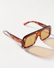 By Anthropologie Chunky Flat-Top Aviator Sunglasses - 2