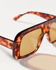 By Anthropologie Chunky Flat-Top Aviator Sunglasses - 3