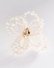 By Anthropologie Chunky Floral Pearl Earrings - 2