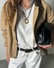 By Anthropologie Chunky Mixed Bead Initial Necklace - 4