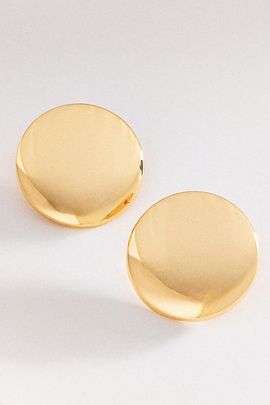 By Anthropologie Circle Statement Earrings