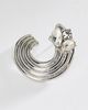 By Anthropologie Circular Ribbed Post Earrings - 2