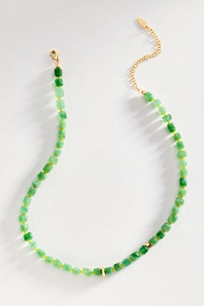 By Anthropologie Citrus Beaded Necklace