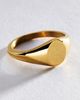 By Anthropologie Classic Signet Ring - 1