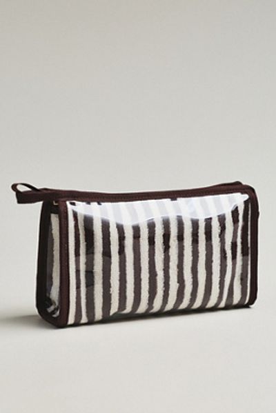 By Anthropologie Coated Terry Cosmetic Cases, Set of 3