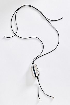 By Anthropologie Corded Organic Pendant Necklace