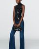 By Anthropologie Cotton Blend Sleeveless Mock Neck Top - 2